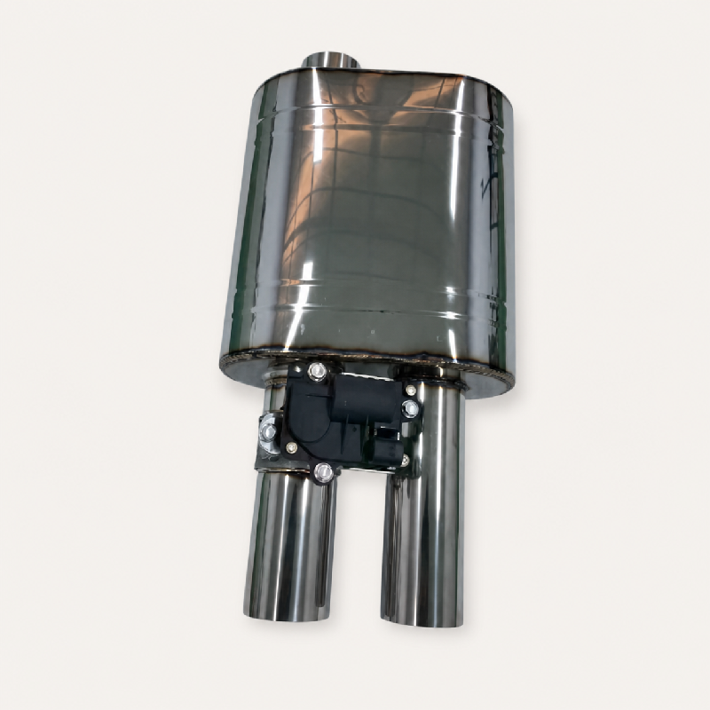 Electric Single-In / Dual-Out Valved Muffler
